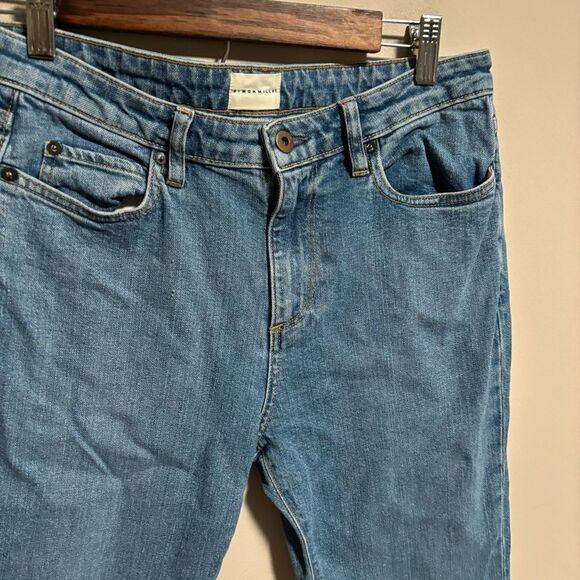 Simon Miller Slim Boot Jeans Blue Medium Wash Size 30 - Picture 4 of 15